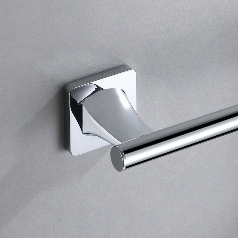 Porte-serviettes mural pour porte-serviettes, Chrome poli