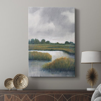 Salt Marshes I -Gallery Wrapped Cavas