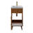 Krouse 18'' Single Bathroom Vanity with Marble Top