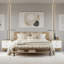 Ensemble de chambre à coucher 3 pièces avec commode à 6 tiroirs Aries et ensemble de 2 tables de chevet assorties, ensemble de meubles de chambre en bois avec tiroirs de rangement spacieux, chêne blanc-1439215127