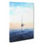 Lone Sailboat - Wrapped Canvas-56661253