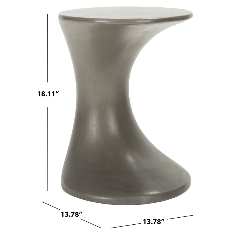 Irma Concrete Top End Table
