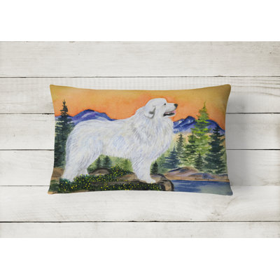 Outdoor Reversible Throw Pillow