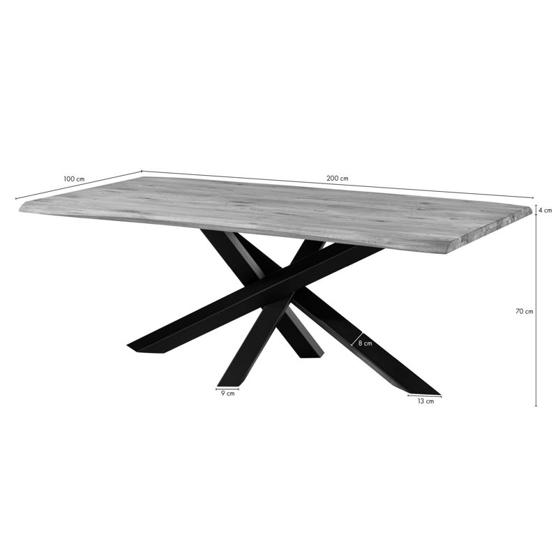 100 Cm Pedestal Dining Table