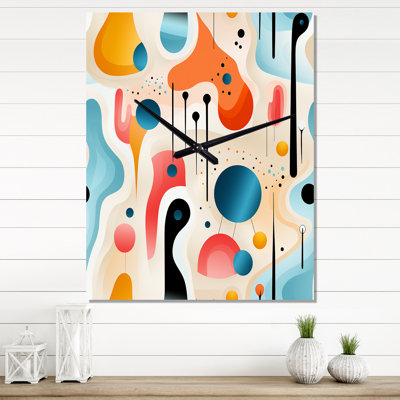 Horloge murale Mid Century