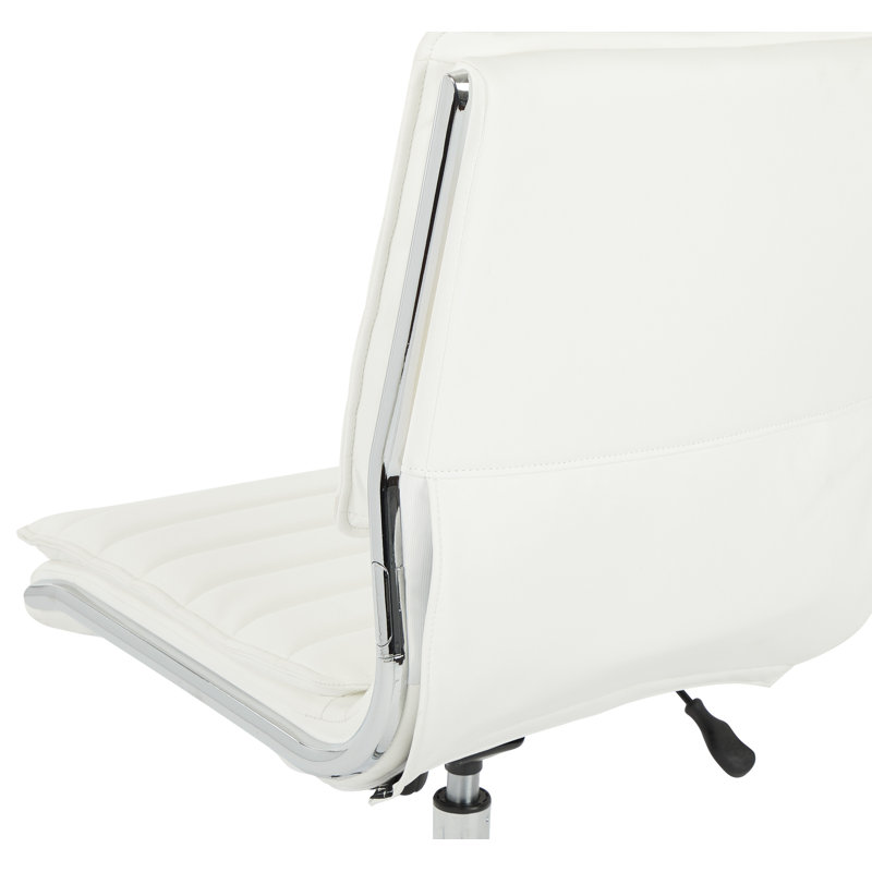 Pro-Line II Task Chair, White Faux Leather