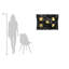 Handmade Glam Abstract Wall Decor on Metal