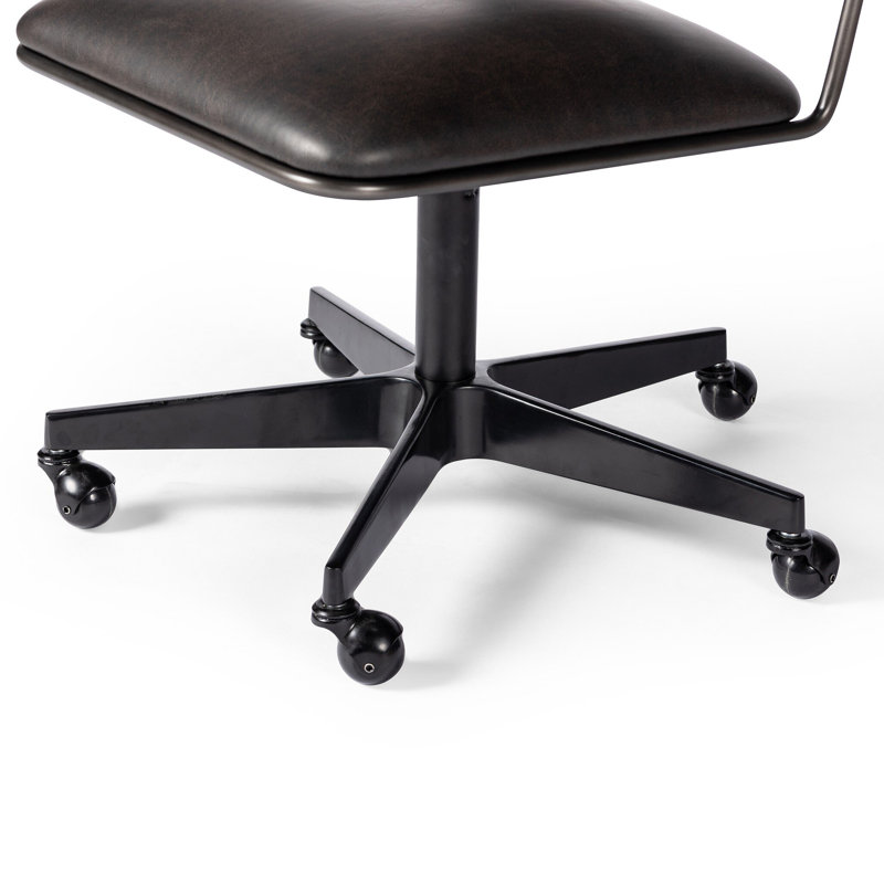 Wharton Swivel Task Chair, Black