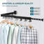 Dallon 36.5cm Wall Mounted Clothes Rack