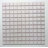 Metro 1 in. x 1 in. Glass Straight Edge Square Mosaic Wall Pool & Floor Tile