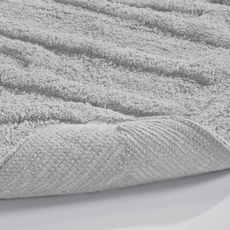 Cotton Non-Slip Bath Mat, Cloud