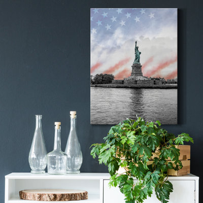 Statue of Liberty - reproduction de photo sur toile tendue