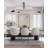 Modern 3 Light Extended Arm Flush Mount-27321016