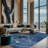 Machine Washable Blue Area Rug-1919099786