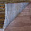 Legacytransitional Geometric Hand-Knotted Orange Area Rug, 2' X 3'