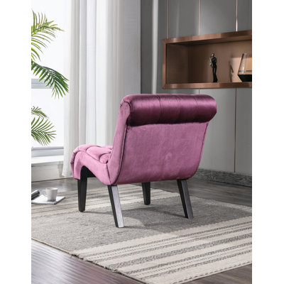 Comfortable And Stylish Accent Living Room And Bedroom Leisure Chair For Small Spaces With Easy Assembly