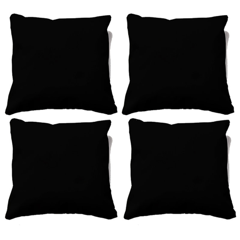 Garden Dining Chair Cushion, Black