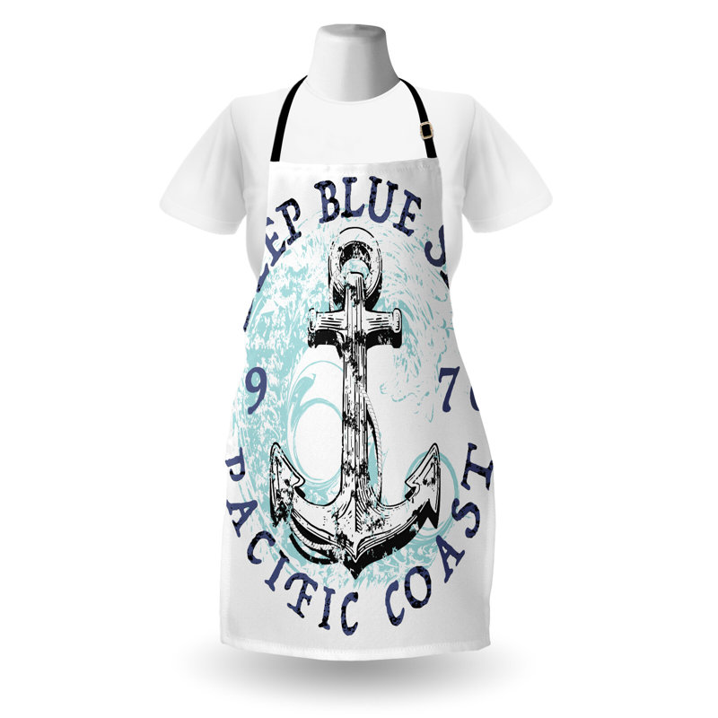 No Pattern Bib Apron