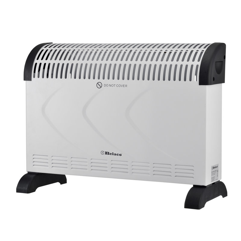 Belaco 2000W 0 BTU Electric Radiator Space Heater, White