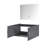 Dark Grey 36 In. Bath Vanity With Led Mirror - Spacious Storage Heart Fully Assembled Variety W X 22 D For Profuse Availability Simple Assembly Mode-799395122