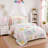 Floral Bedding Sets, 6 Piece Full Queen Microfiber Comforter Set