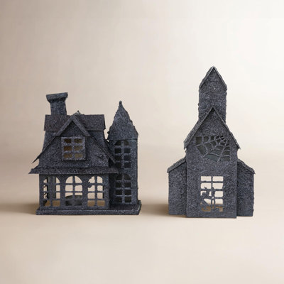 Metal House Tealight Holder
