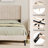Modern Minimalist Bed Frame with Upholstered Vertical Channel Tufted Wingback Headboard-1525974200-1525888521