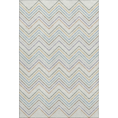 Premium Machine Washable Mayfield AMF2392 Chevron Rug
