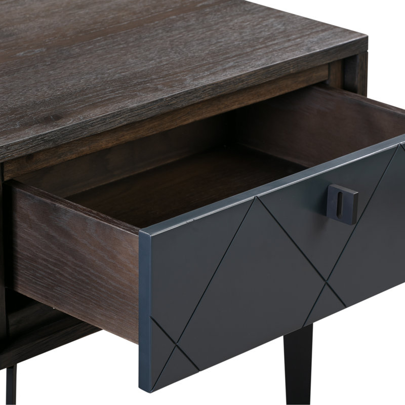 Audiana 4 Piece Bedroom Set, Gray, King