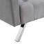 Surface de vie polyvalente et pliante grise pour un lit convertible compact-1508848065