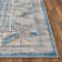 Tapis oriental bleu clair Eustice