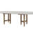 Triad Double Pedestal Dining Table With Leaf