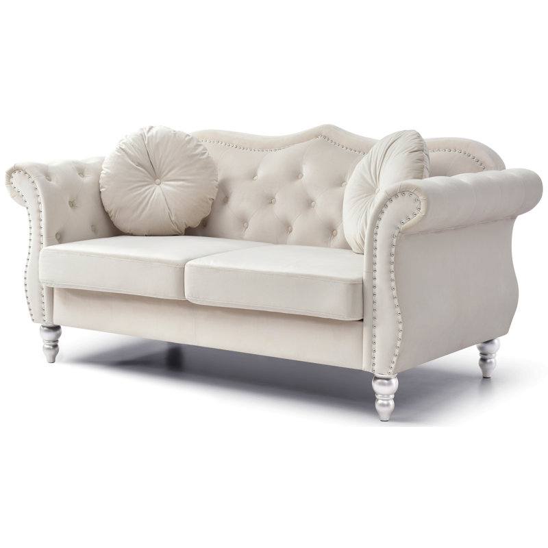Causeuse Cozy, Ivoire ivoire
