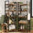70.9"W x 70"H Etagere Bookcase, 5 Tier Bookshelf with 17 Open Display Shelves Modern Tree Book Shelf-804588435