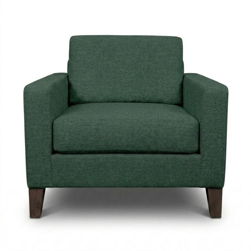 Henry Upholstered Accent Chair, Antic Jade