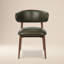 Chaise en cuir véritable Talon-128595755