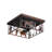 11.2-in 2 - Light Farmhouse Semi Flush Mount Rustic Bronze Ceiling Fixture With Cowboy Horse Square Shade-1145016398