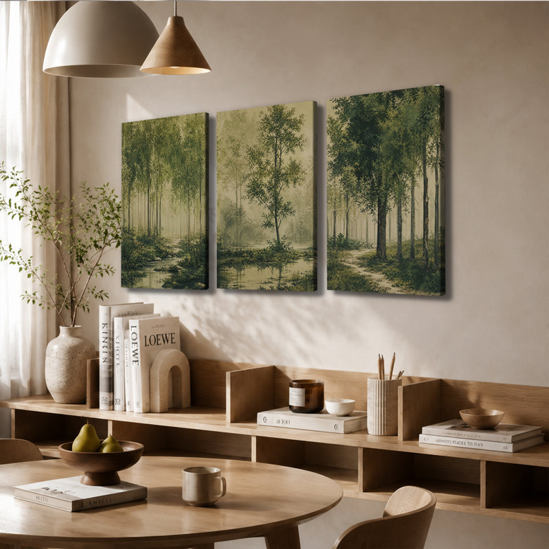 Toile, art mural Misty, 20 * 30 pouces * 3