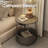 Side Table With Charging Station-339260171