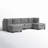 Atherine Upholstered U-Shaped Sectional Reversible