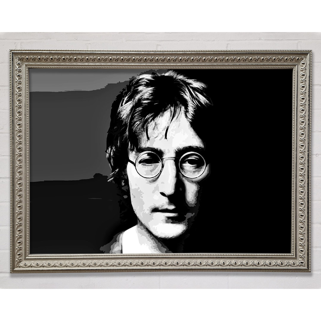 John Lennon Peace - Einzelne Bilderrahmen Kunstdrucke