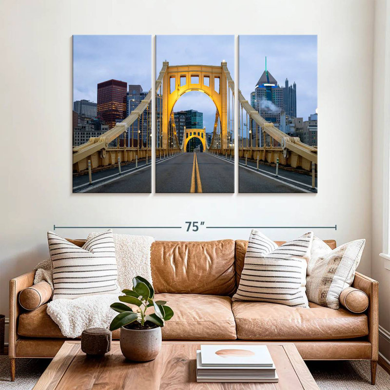 Mehar Roberto Clemente Bridge, 42" H x 65" W