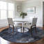 Tapis bleu intérieur / extérieur lavable à la machine Cinead ACN1683-104392639