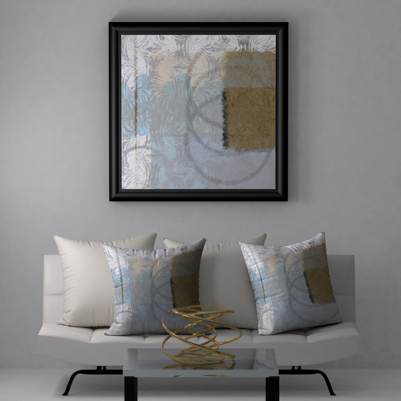 Housse de coussin carrée/insert, 18 po x 18 po
