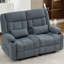 Causeuse inclinable avec porte-gobelets et poche latérale pour le salon-986304377