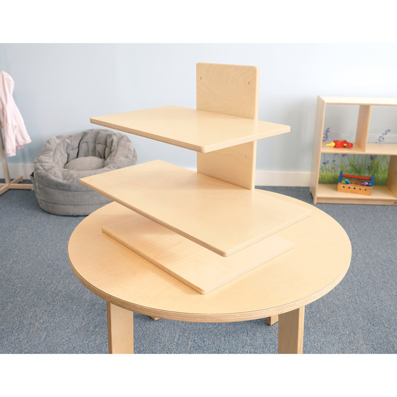Bureau d'ordinateur en bois à hauteur ajustable