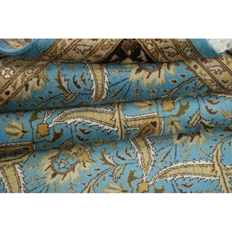 One-of-a-Kind 8'0'' X 9'11'' New Age Area Rug in Blue