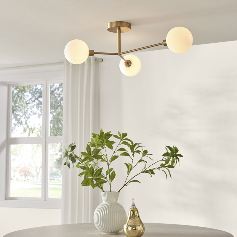 Denislav 3 - Light Metal Globe Pendant