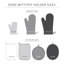 KitchenAid Asteroid Solid Textured Mini Oven Mitt-1752502855