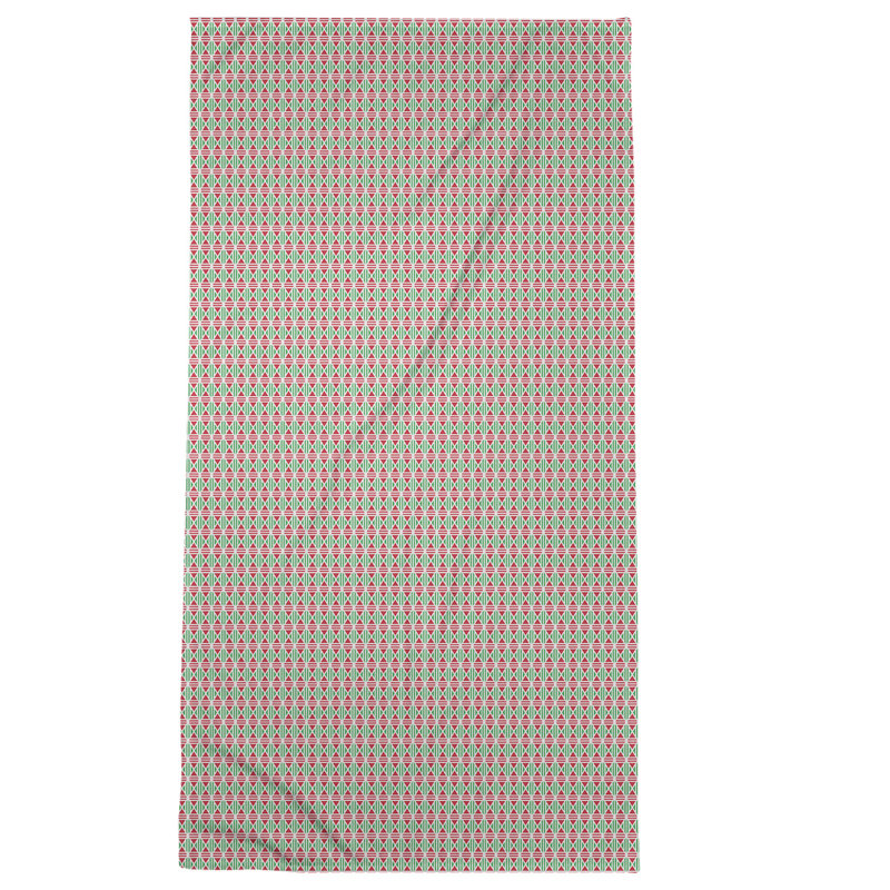 Bath Towel, Green, Poly/Cotton
